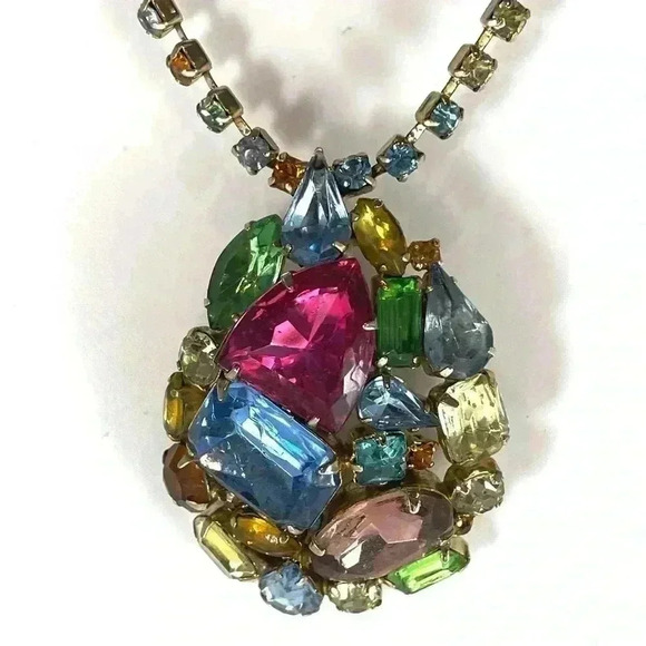 JULIANA Delizza & Elster Studio Girl Heirloom Parure Choker Necklace & Earrings - Picture 2 of 15